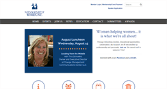 Desktop Screenshot of managementwomen.org